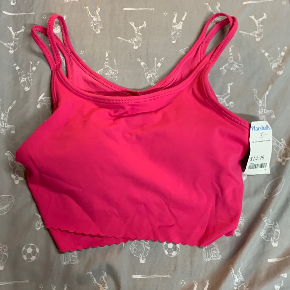 Brand new tag still on pink danskin workout top